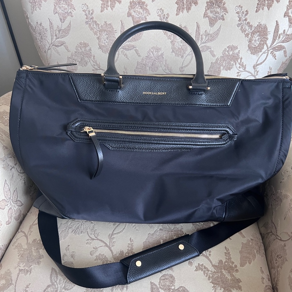 Hook & Albert Nylon Garment Weekender Bag
